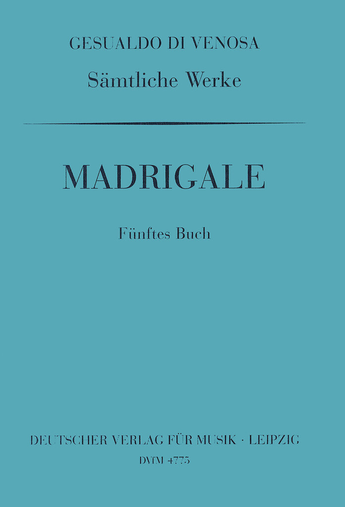 Ga V: Madrigale, 5. Buch
