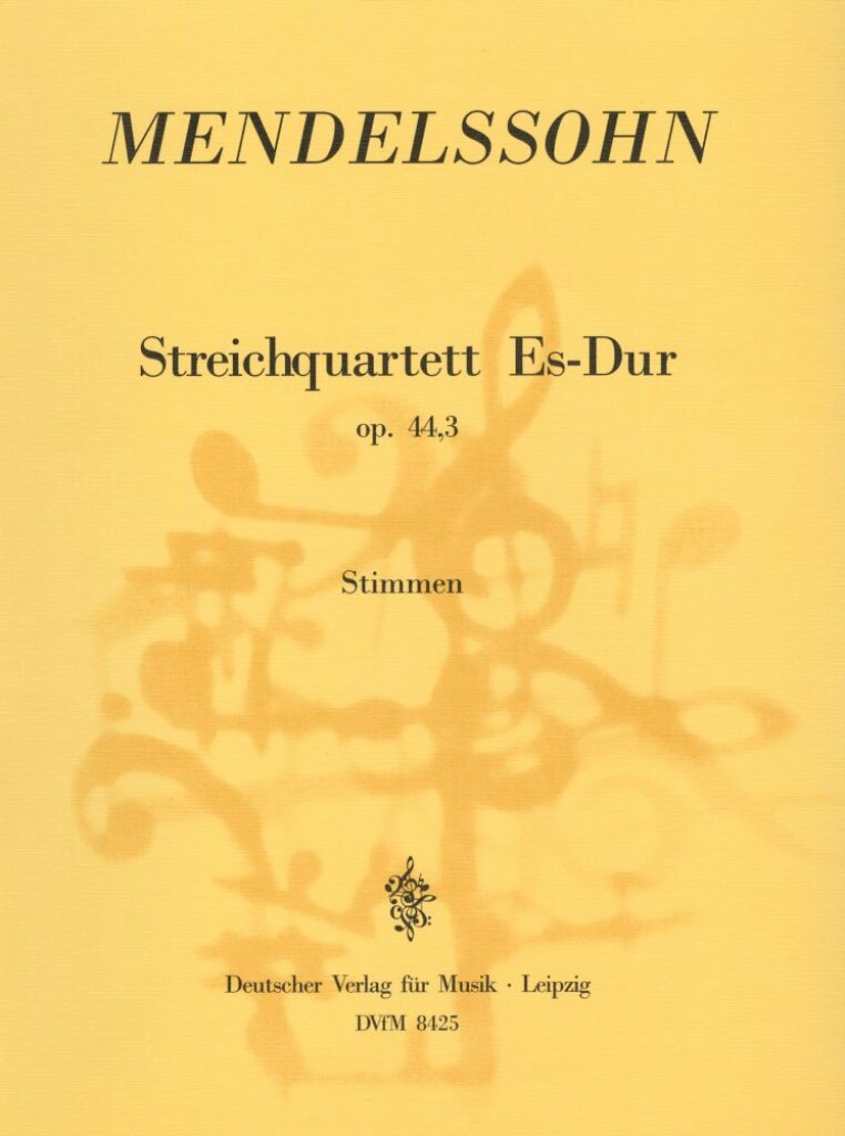 Streichquartett Es-Dur Op. 44/3