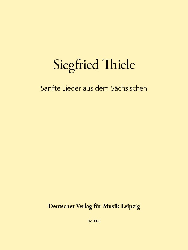 Sanfte Lieder A.D. Sächsischen