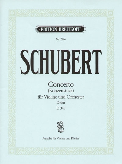 Konzertstück D-Dur D 345 (SCHUBERT FRANZ)