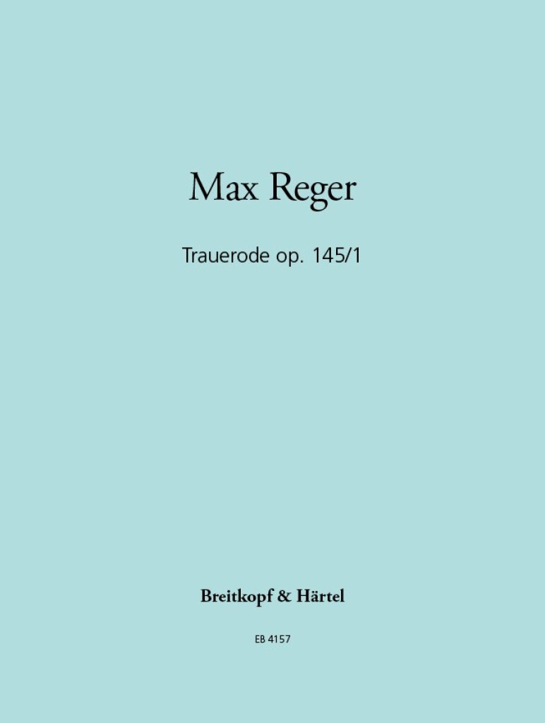7 Orgelstücke Op. 145 Nr.1 (REGER MAX)