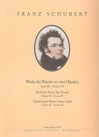 Klavierwerke Bd.3 Sonaten III (SCHUBERT FRANZ)