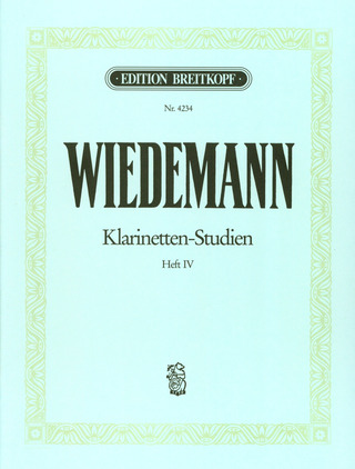 Klarinetten - Studien, Band IV (WIEDEMANN LUDWIG)