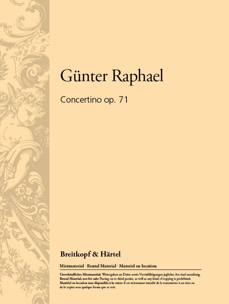 Concertino Op. 71 (RAPHAEL GUNTER)