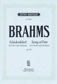 Schicksalslied Op. 54 (BRAHMS JOHANNES)