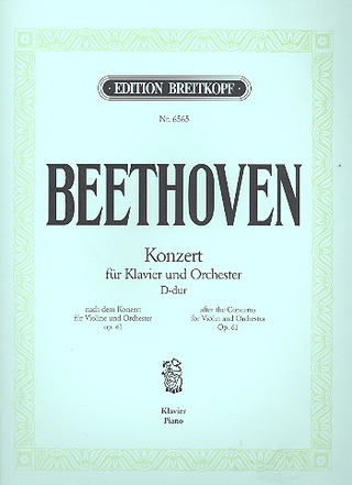 Klavierkonzert Nach Op. 61 (BEETHOVEN LUDWIG VAN)