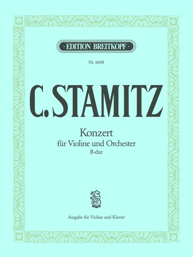 Violinkonzert B-Dur (STAMITZ CARL)