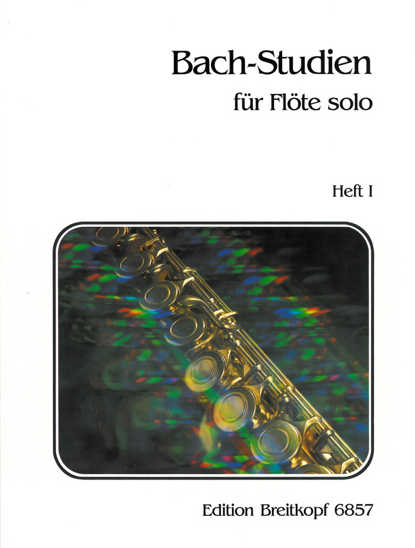 Bach-Studien Für Flöte, Heft 1 (BACH JOHANN SEBASTIAN)