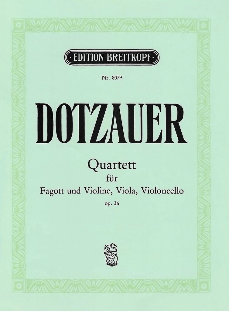 Quartett Op. 36 (DOTZAUER JUSTUS JOHANN FRIEDRICH)