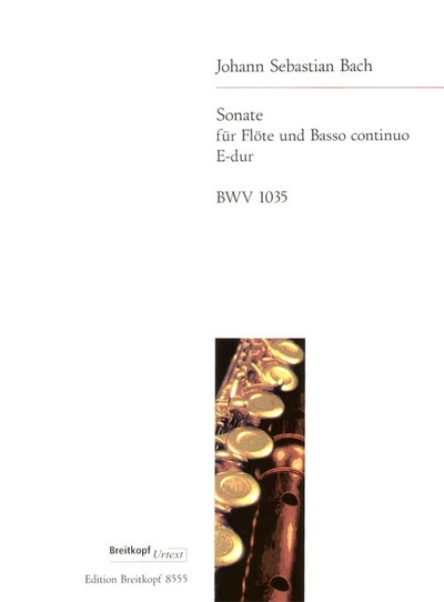 Sonate E-Dur Bwv 1035 (BACH JOHANN SEBASTIAN)