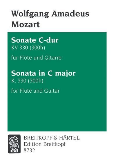Sonate C-Dur Kv 330 (300H) (MOZART WOLFGANG AMADEUS)