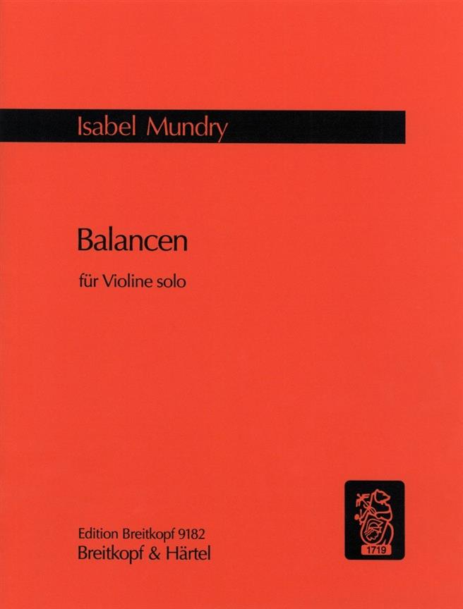 Balancen (MUNDRY ISABEL)