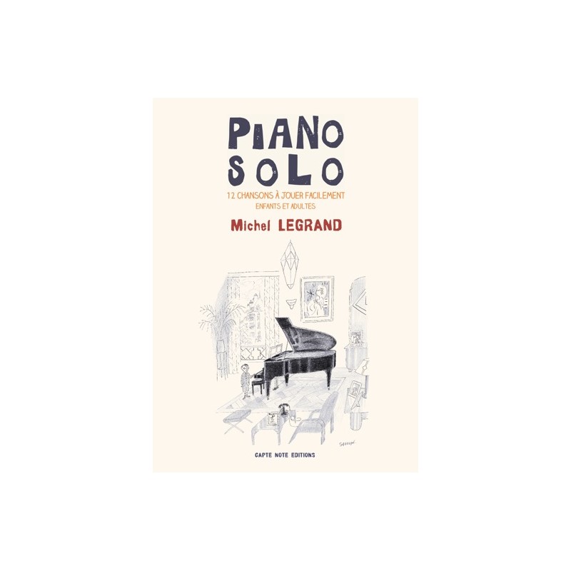 Piano Solo Michel Legrand (LEGRAND MICHEL)