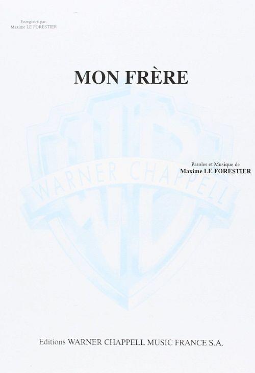 Maxime Le Forestier : Livres de partitions de musique