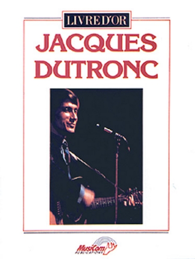 Jacques Dutronc : Livres de partitions de musique