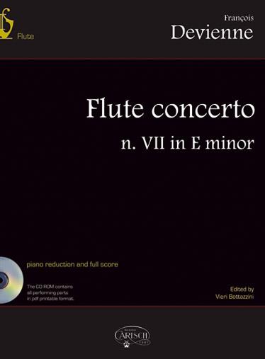 Flûte Concerto N.7 + Cd (DEVIENNE FRANCOIS)