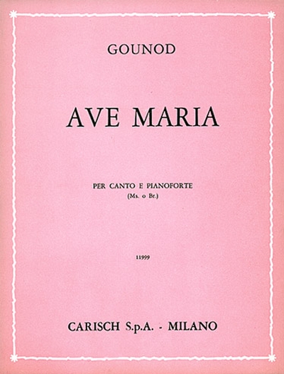 Ave Maria (Ms O Br.) (GOUNOD CHARLES)