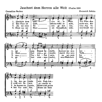 Praetorius: Nun Lob, Mein Seel - Schütz: Jauchzet Dem Herren (PRAETORIUS MICHAEL / SCHUTZ HEINRICH)