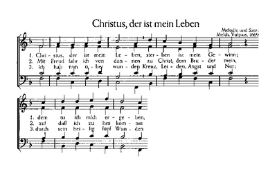 Bach - Hassler: Wenn Mein Stündlein - Vulpius: Christus, Der Ist Mein Leben (BACH JOHANN SEBASTIAN / GESIUS BARTHOLOMAUS)