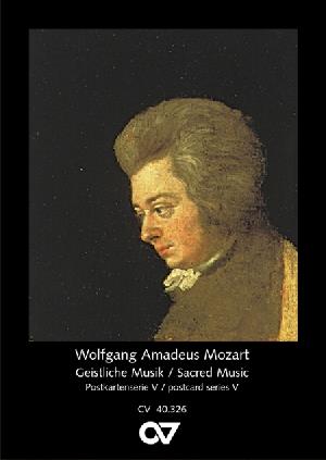 Postkarten-Serie 5: Wolfgang Amadeus Mozart - Geistliche Musik (MOZART WOLFGANG AMADEUS)