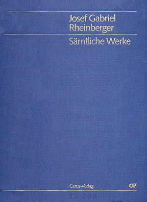 Rheinberger: Werke Für Singstimmen Und Instrumente (Gesamtausgabe, Bd. 8)