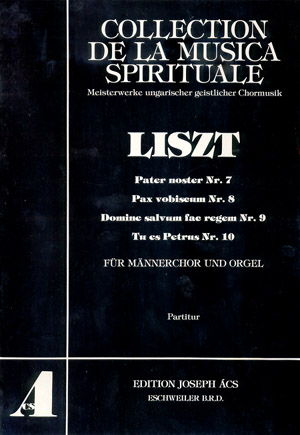 Liszt: Männerchor Und Orgel (LISZT FRANZ)