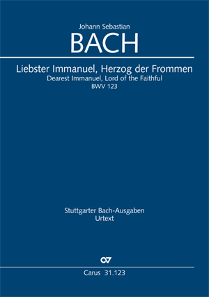 Liebster Immanuel, Herzog Der Frommen (BACH JOHANN SEBASTIAN)