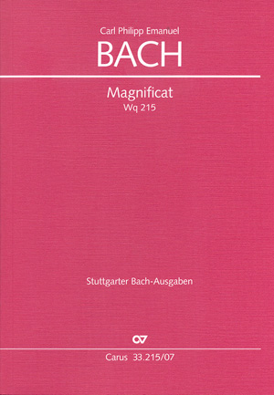 Magnificat (BACH CARL PHILIPP EMMANUEL)