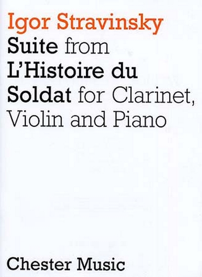 Histoire Du Soldat Suite Clar/Violin/Po (STRAVINSKY)
