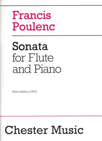 Sonata Flûte/Piano (POULENC FRANCIS)