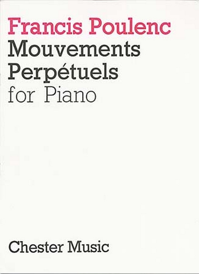 Mouvements Perpetuels Piano (POULENC FRANCIS)
