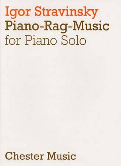 Piano-Rag-Music For Piano Solo (STRAVINSKY)