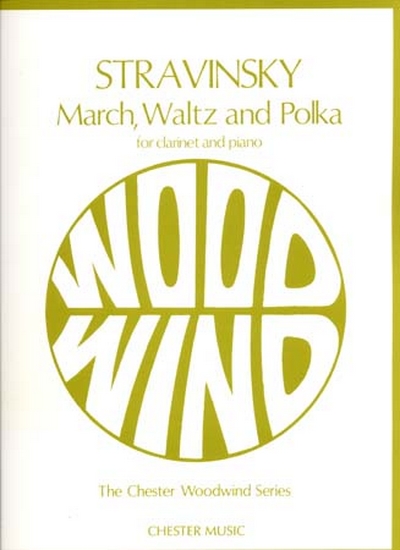 March Waltz Polka Clt/Po (STRAVINSKY)