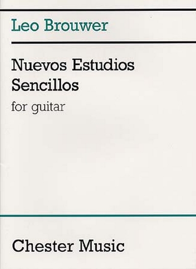 Brouwer Nuevos Estudios Sencillos Guitar (BROUWER LEO)