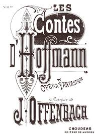 Contes D'Hoffmann Air N013Bis Belle Nuit Soprano/Mezzo-Sop. Et Piano (OFFENBACH JACQUES)