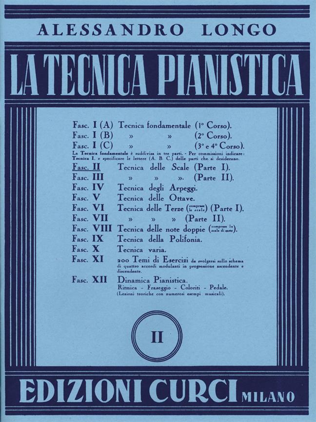 Tecnica Pianistica Vol.2 (LONGO ALESSANDRO)