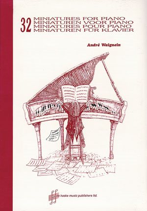 32 Miniatures Pour Piano / André Waignein - Piano Ou Claviers (WAIGNEIN ANDRE)