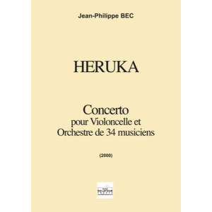 Heruka Pour Violoncelle Et Orchestre (Materiel En Location) - Op. 10