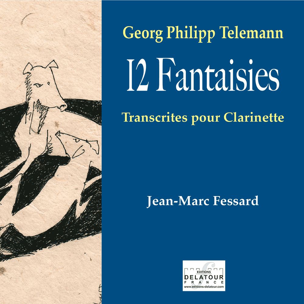 12 Fantaisies De Telemann [Cd Audio] (TELEMANN GEORG PHILIPP)