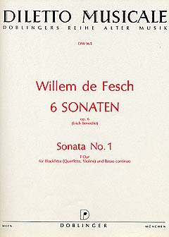 6 Sonaten Op. 6 / 1 F-Dur Op. 6.