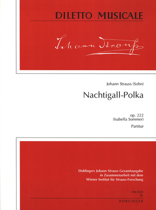 Nachtigall-Polka (Française) (I / 13 / 13) Op. 222