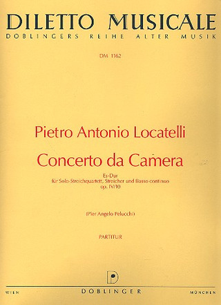 Concerto Da Camera Es-Dur Op. 4/10
