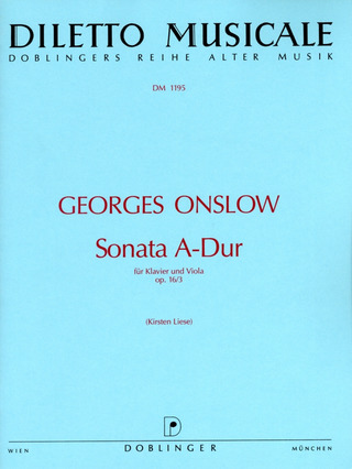 Sonate A-Dur Op. 16/3