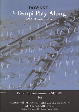 Album Vol.VI, VII And VIII - Piano Accompaniment (Fl)