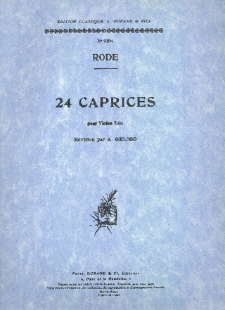 24 Caprices (RODE)