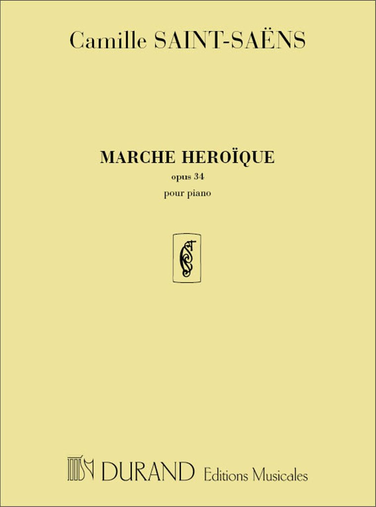 Marche Heroique Op. 34 Pour Deux Pianos