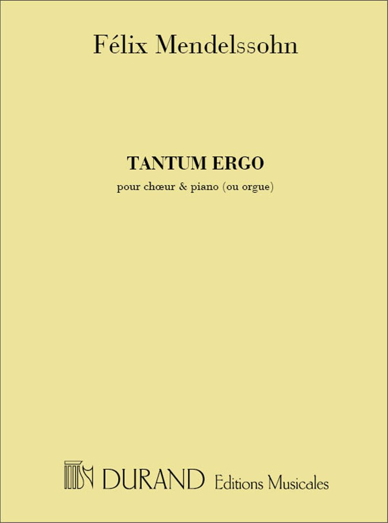 Tantum Ergo Chant/Orgue