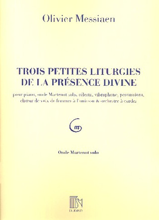 3 Petites Liturgies De La Presence Divine Onde Martenot