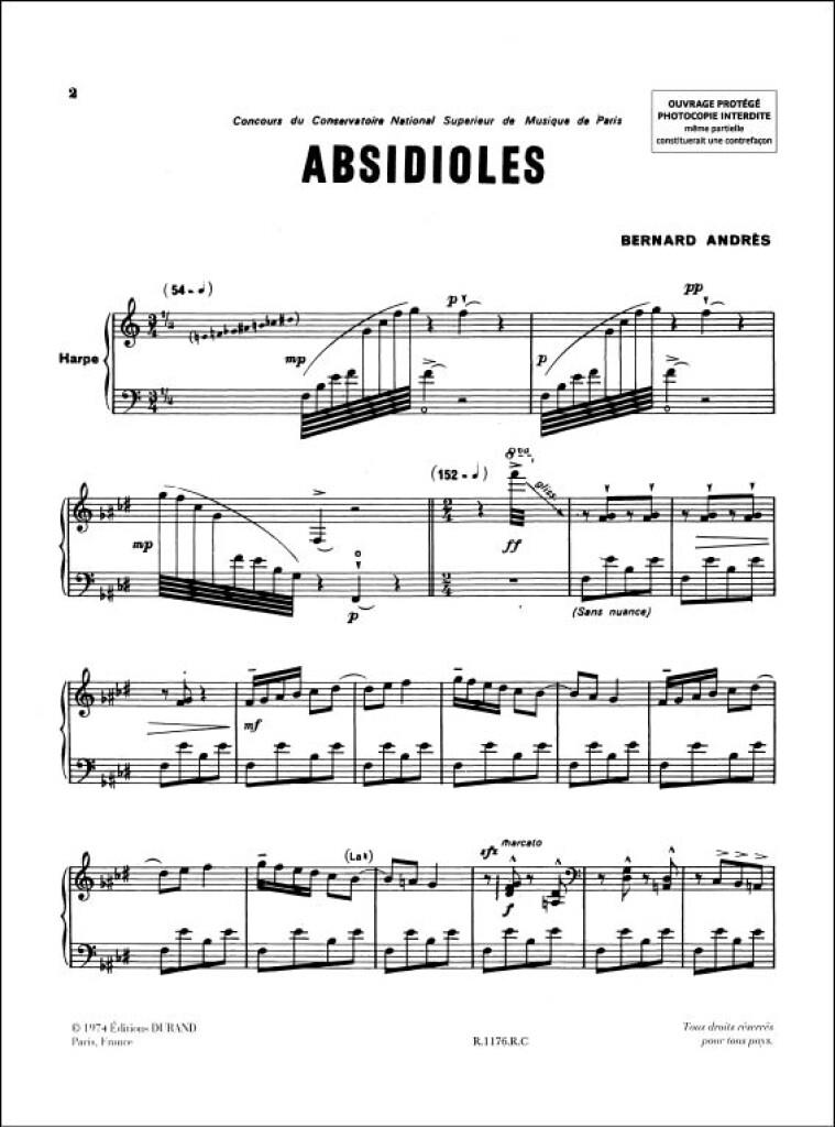 Absidioles Harpe