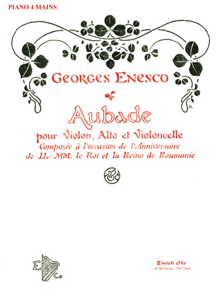 Aubade (ENESCO GEORGES)